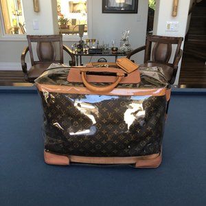 Clear Protective Cover for Louis Vuitton Cruiser 45 Carry-on Luggage